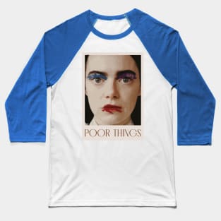 poor things illustration art Baseball T-Shirt